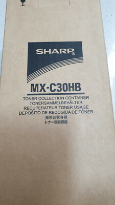 Genuine Sharp MX C30HB Toner Collection Cartridge ,  