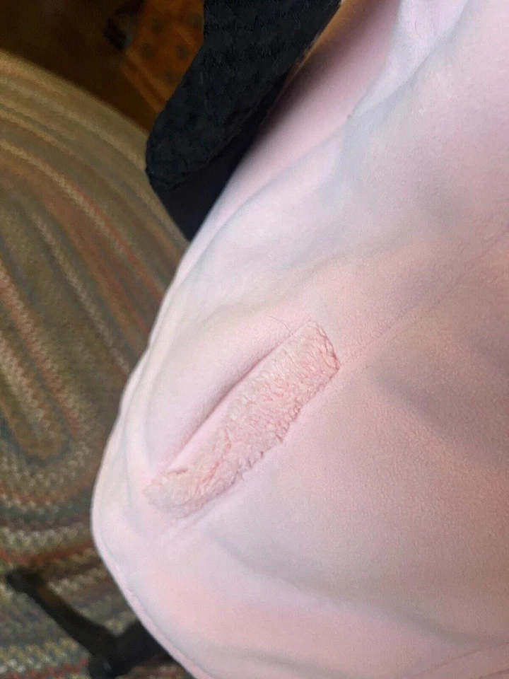 Pink Jane Ashley Medium Super Soft And Warm Fleece Zip Vest - NWT - Image 3 of 4