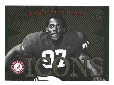 2012 Upper Deck Alabama John Mitchell Icons I-JM