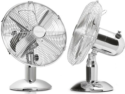USB Tischventilator Grau – Oszillierend, 3 W, Kompakt Für Schreibtisch & Homeoffice