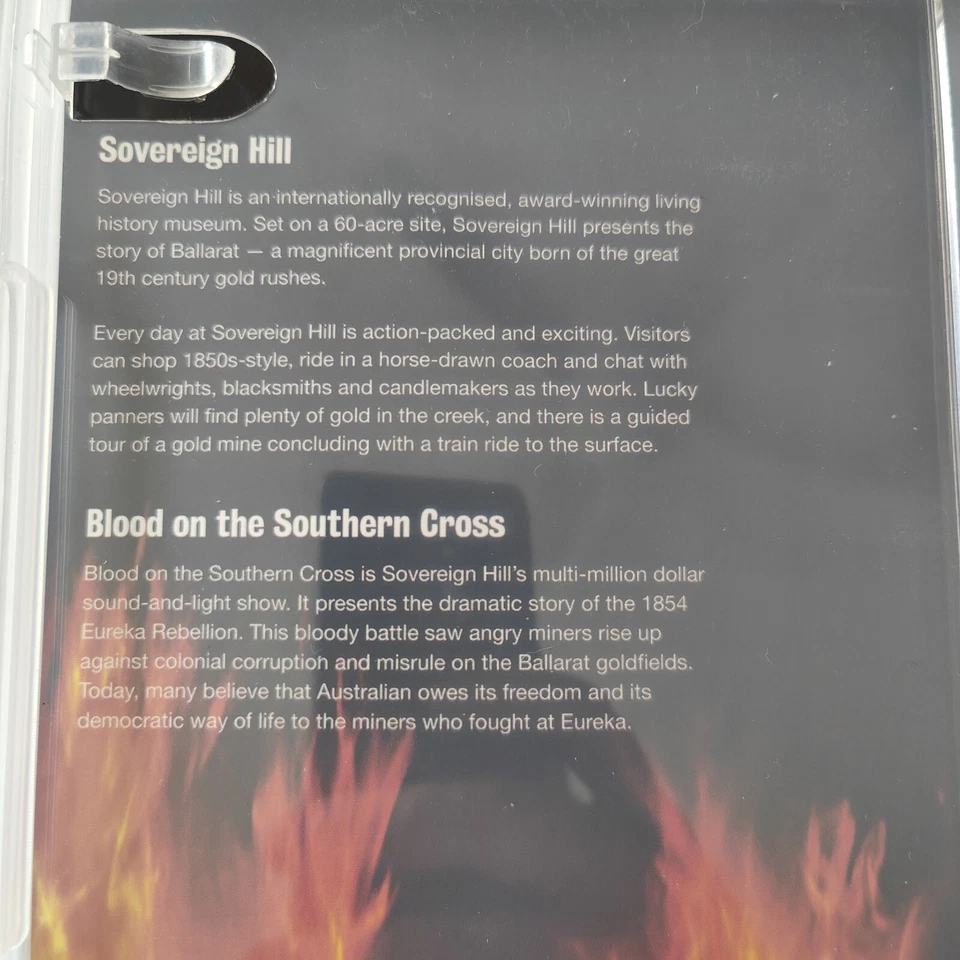 Sovereign Hill Presents - Blood on the Southern Cross (DVD) Sound Lights VGC Z - Image 2 of 4