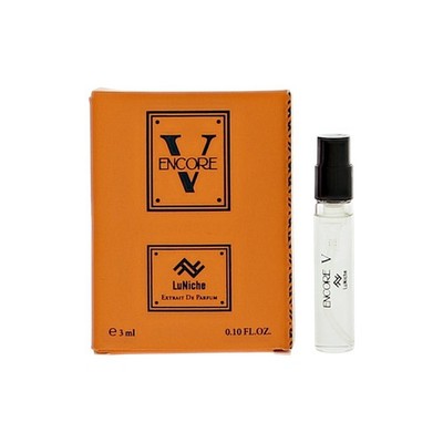 Encore V by Luniche Vial for Women 0.1 Oz Extrait De Parfum Spray