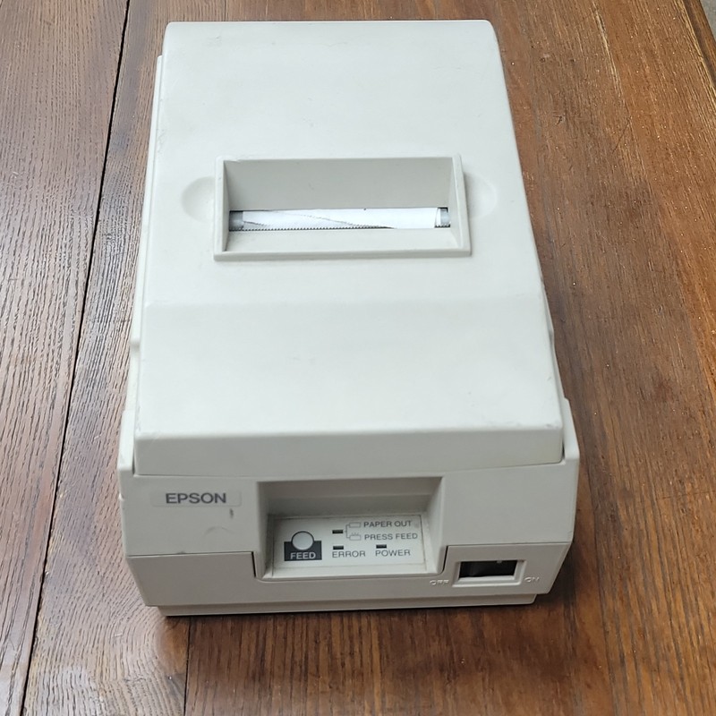 Epson POS Thermal Receipt Printer for Point of Sale - Gray