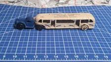 Vtg 1930s Arcade Cast Iron Century of Progress 1933 GMC Greyhound Truck Trailer