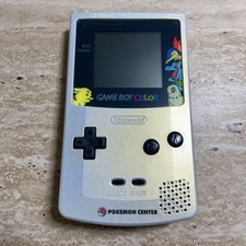 Game Boy Color Console Pokemon Gold Silver Commemorative Version