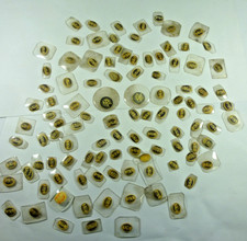 Lot of 100 New Old Stock Watch Crystals for Restoration Replacement