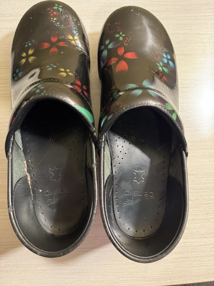 Dansko Patent Leather Clogs Women’s Size EU 40 - Image 4 of 4