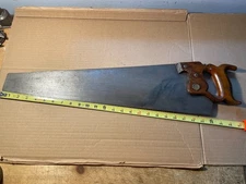 Vintage Simonds Saw Co. 24 Inch Hand Saw in Good Condition Dec 27 1887