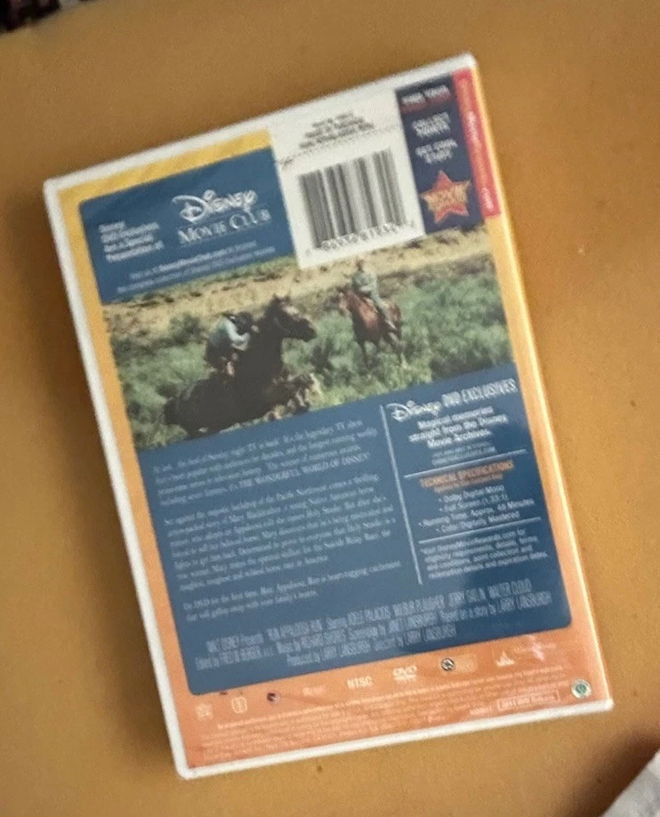 HTF Disney Movie Club Exclusive “RUN, APPALOOSA, RUN” DVD OOP 2011 NEW Sealed - Image 2 of 2