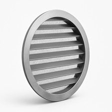 Wetterschutzgitter 100-200 mm Aluminium Lüftungsgitter Abluft Zuluft Außenhaube
