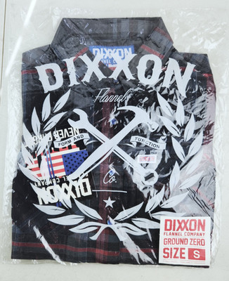 Dixxon Flannel Company Ground Zero Pearl Snap Shirt Size Small USA Tribute