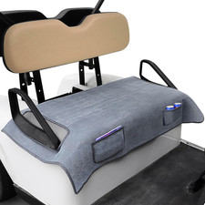 Golf Cart Blanket Seat Covers with 2 Pockets for Club Car DS Precedent EZGO TXT