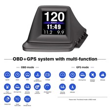 Obd2 Gps Hud Car Head Up Display Rpm Overspeed Alarm Temperature Gauge Obd2 Gps Hud Car Head Up Display Rpm Overspeed Alarm Temperature Gauge