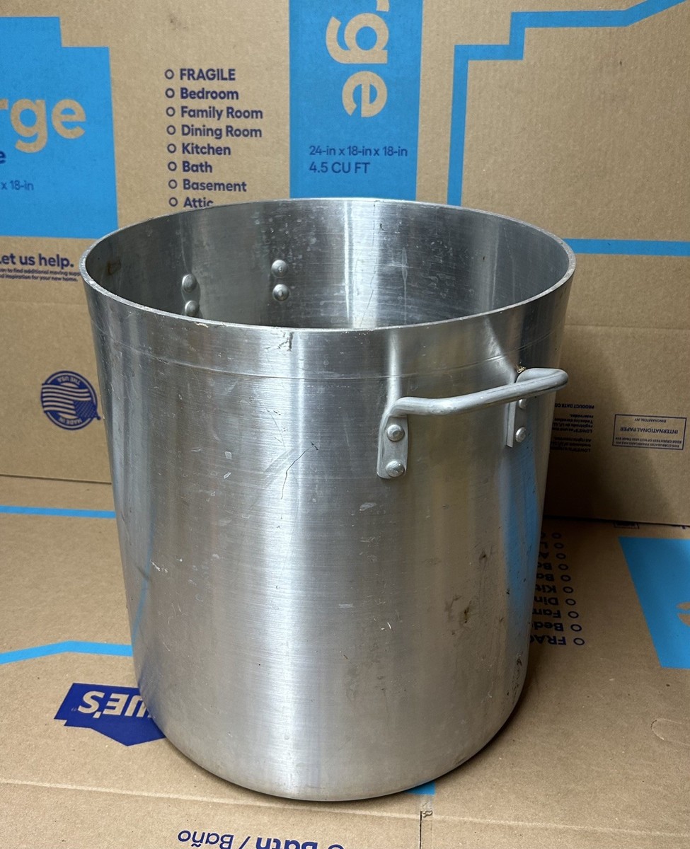 Update 40 Quart Qt Heavy Duty Aluminum Stock Pot Korea NSF | eBay