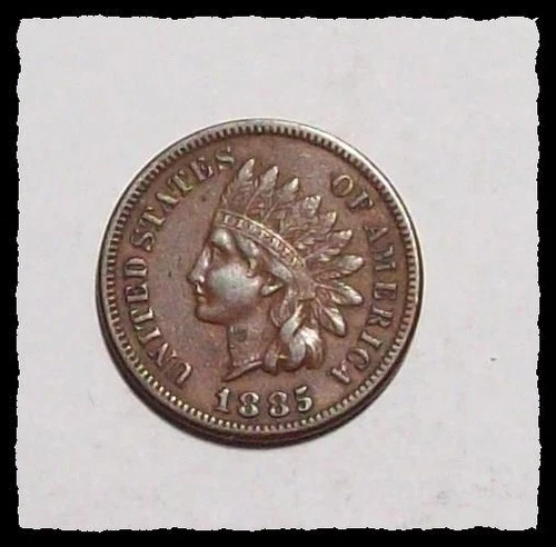 1885 INDIAN HEAD CENT Great Color  Sharp XF+ #3C88