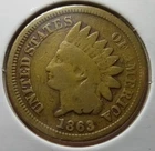 1863 Indian Head Cents Penny Civil War Era Exact Coin Fast Shipping