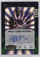 2021 Panini Contenders Rookie Ticket Wild Card Round Israel Mukuamu Auto 4f5. rookie card picture