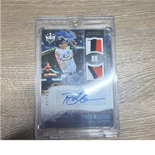 2018 Panini Diamond Kings Trey Mancini game worn Patch/ Auto out of 10 