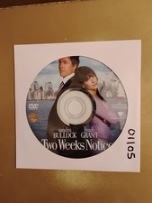 Two Weeks Notice (DVD, 2003, Full Frame) Pre-owned Disc Only 