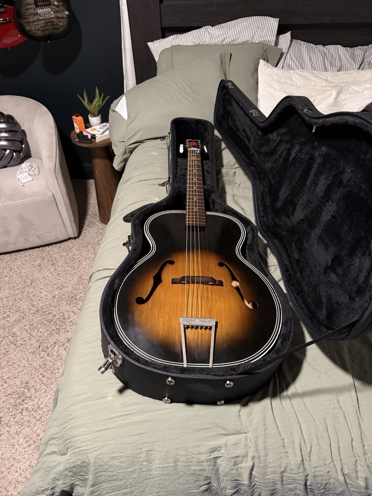 1974 Harmony H1213 Archtop- Chicago Made Vintage Acoustic