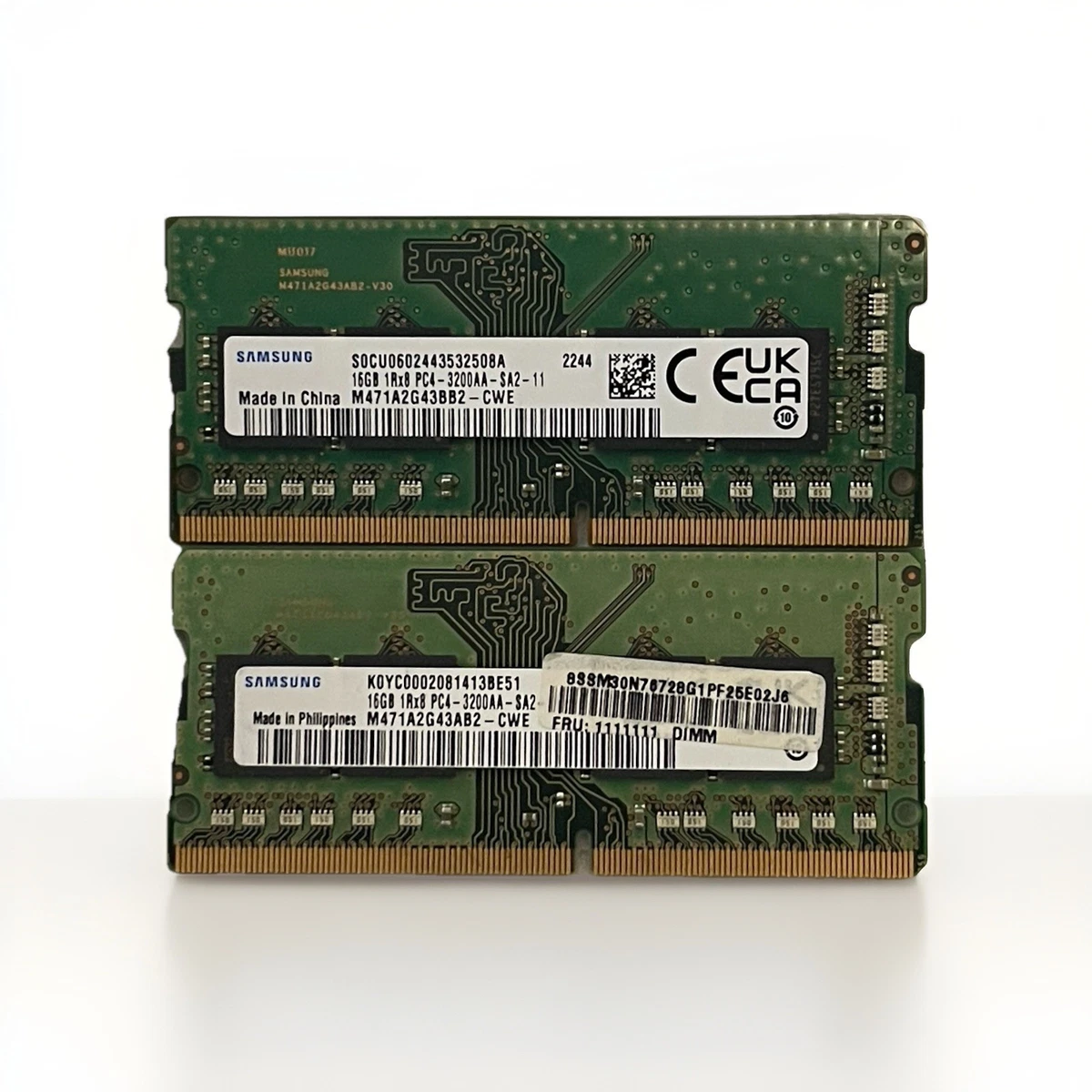 Samsung Computer Memory (RAM) with 2 Modules and 260 Pins for sale