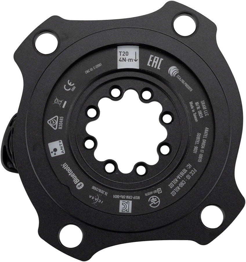 QUARQ パワーメーター BCD 107 SRAM Powermeter Spider for Red