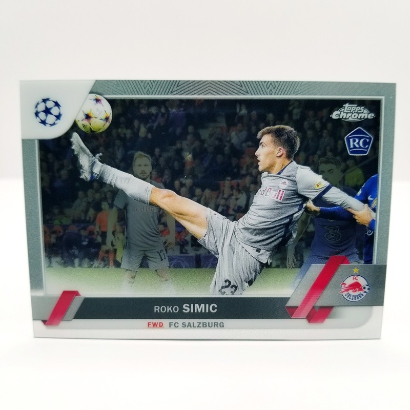 2022-23 Topps Chrome UEFA Club Competitions Roko Simic #121 RC FC Salzburg