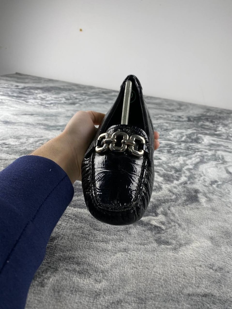 5/25迄の出品 PRADA ローファー 38 Vintage Prada Patent Leather Loafer Women Size 38.5 Black | eBay