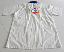 Vintage King Louie Bowling Shirt Embroidered Collar Size 16 Brunswick Patch
