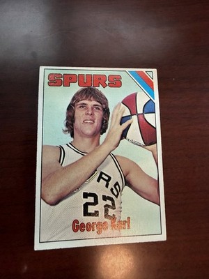 1975-76 Topps #303 George Karl. VG/EX