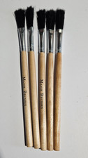 MAJOR BRUSHES PASTE BRUSH 1/4 INCH 17.5 CM LENGTH PAINT BRUSHES PACK OF 5