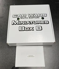 Steve Jackson Games Car Wars: Miniatures Box B & Counters for Core Set