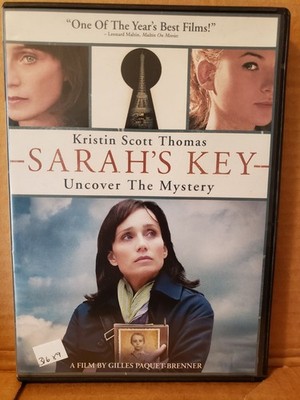 Sarah's Key (DVD, 2010) disc only & art #31689 -----------------------case extra
