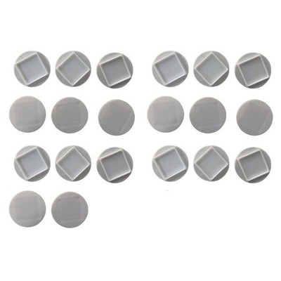 Weißdeckel Set 20-teilig für Gardyn yPod für Gading Pflanzsystem Zubehör