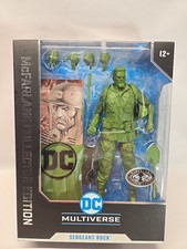 McFarlane DC Multiverse Sergeant Rock Classic Platinum Edition Action Figure New