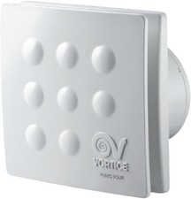 VORTICE 11145    MFO 100/4".  Aspiratori elicoidali da muro  D. 100