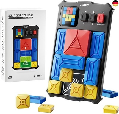 GiiKER Super Slide Puzzle-Spiele, Originales Denkspiel mit über 500