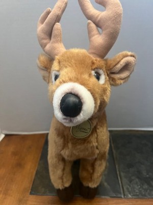 Aurora Miyoni Realistic White Tailed Deer Plush Stuffed Animal Toy 14''