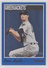 2019 Topps Heritage Minor League Edition Blue 10/99 Sean Hjelle #116 0b0