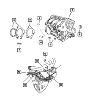 Genuine Mopar Engine Block Heater Cord 4686947AD