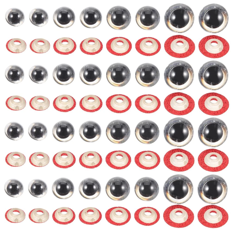  40 pezzi pratici occhi artificiali Occhi da bambola per vacanza Pimboli di - Immagine 3 di 4