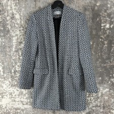 Calvin Klein Size 2 Career Open Front Blazer ...