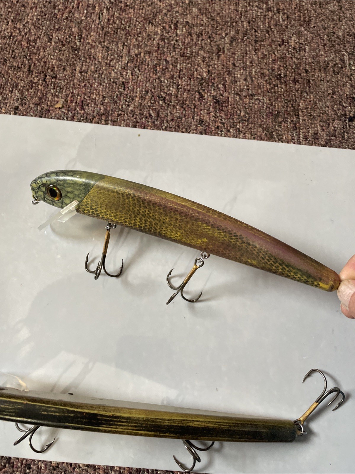 2 Custom 10” Muskie/Pike Plugs - Image 3