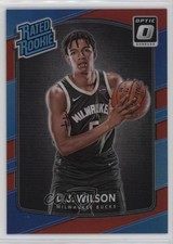 2017-18 Panini Donruss Optic Rated Rookie Red Prizm /99 DJ Wilson #184 0r2s