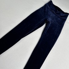 Spanx Women's Size S Velvet Leggings Blue 2070