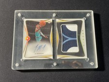2019-20 Panini Opulence Ja Morant RC Patch PW Auto Booklet RPA FOTL 1/13 NQ16