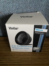 VIVITAR 58mm 2.2X PROFESSIONAL TELEPHOTO LENS VIV-58T - NOB 