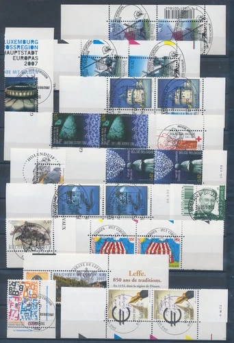 XE62332 Belgium FDC/souvenir cancels edges used