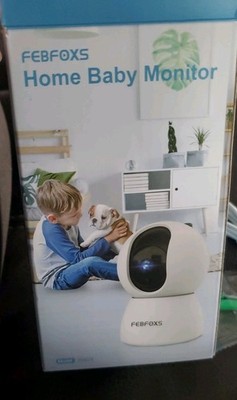 FEBFOXS Home Baby Monitor Security Camera Model XM628 NEW Open Box