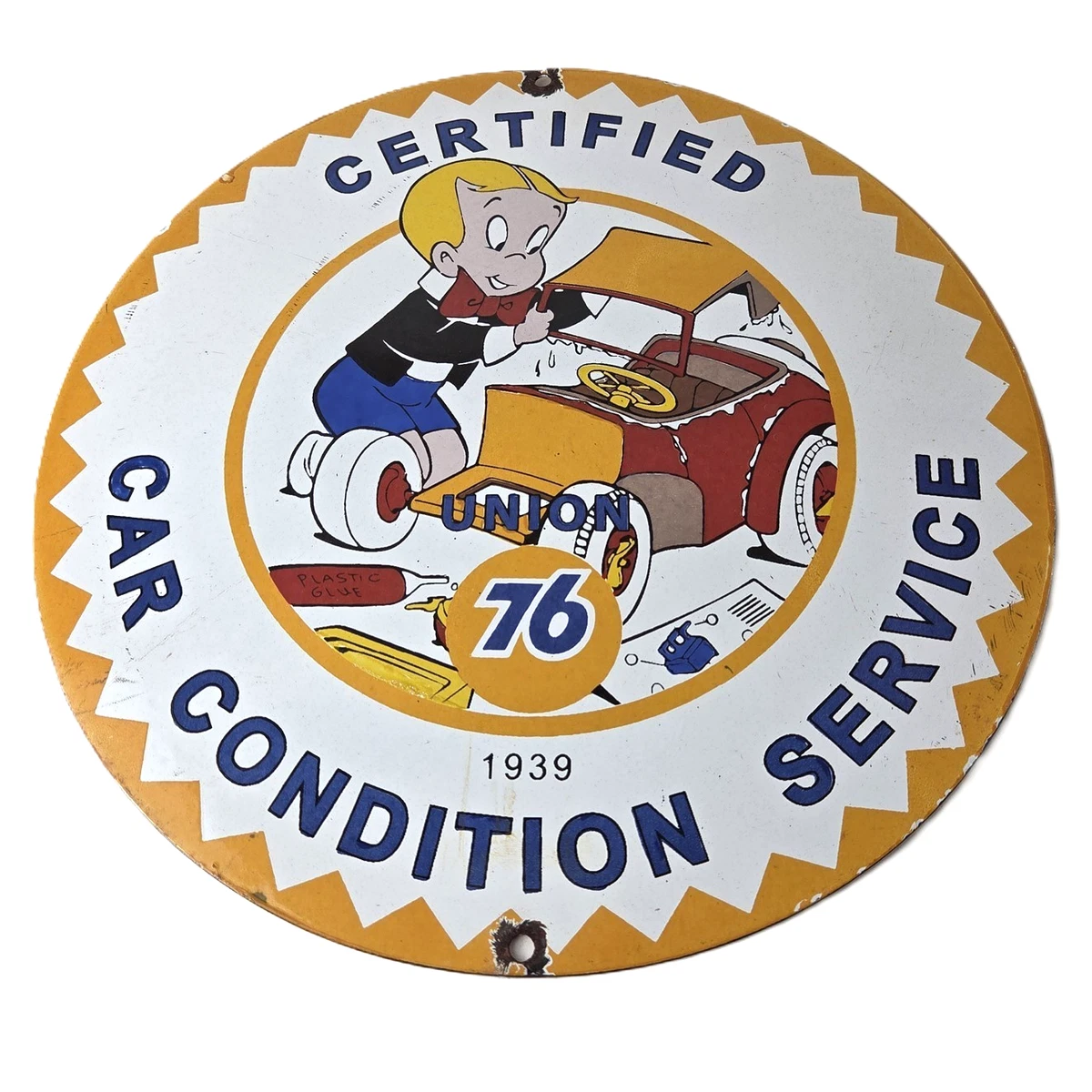 Union 76 Sign In Collectible Gas & Oil Advertising Signs for sale
